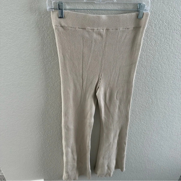 Abercrombie sweater knit split hem pants - Picture 7 of 13